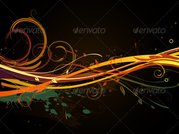 Floral Background - Backgrounds Decorative