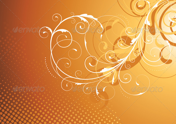 Floral Background - Backgrounds Decorative
