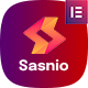 Sasnio - SaaS & Software Startup Agency WordPress Theme