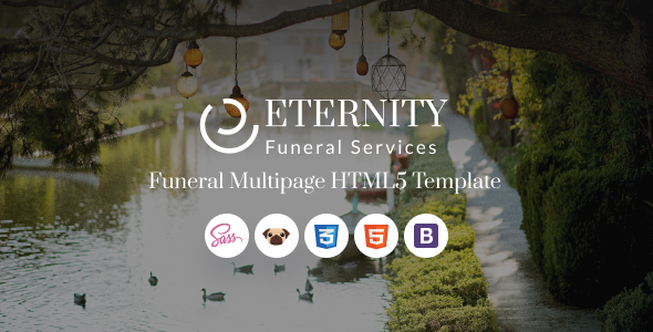 Eternity - Funeral Services HTML5 Template