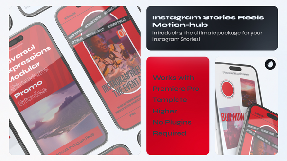 Instagram Vertical Stories Mogrt Premiere Pro