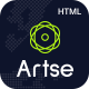 Artse-AI Art Generator HTML Template