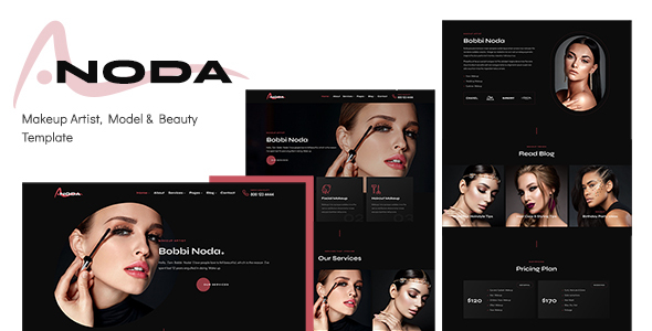 Noda - Makeup Artist, Model & Beauty Template