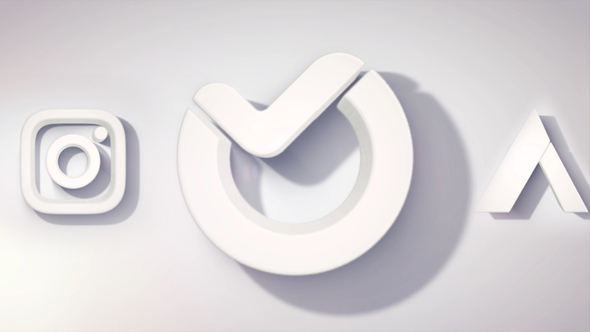 Fast 3D Logo Logo Stings template preview