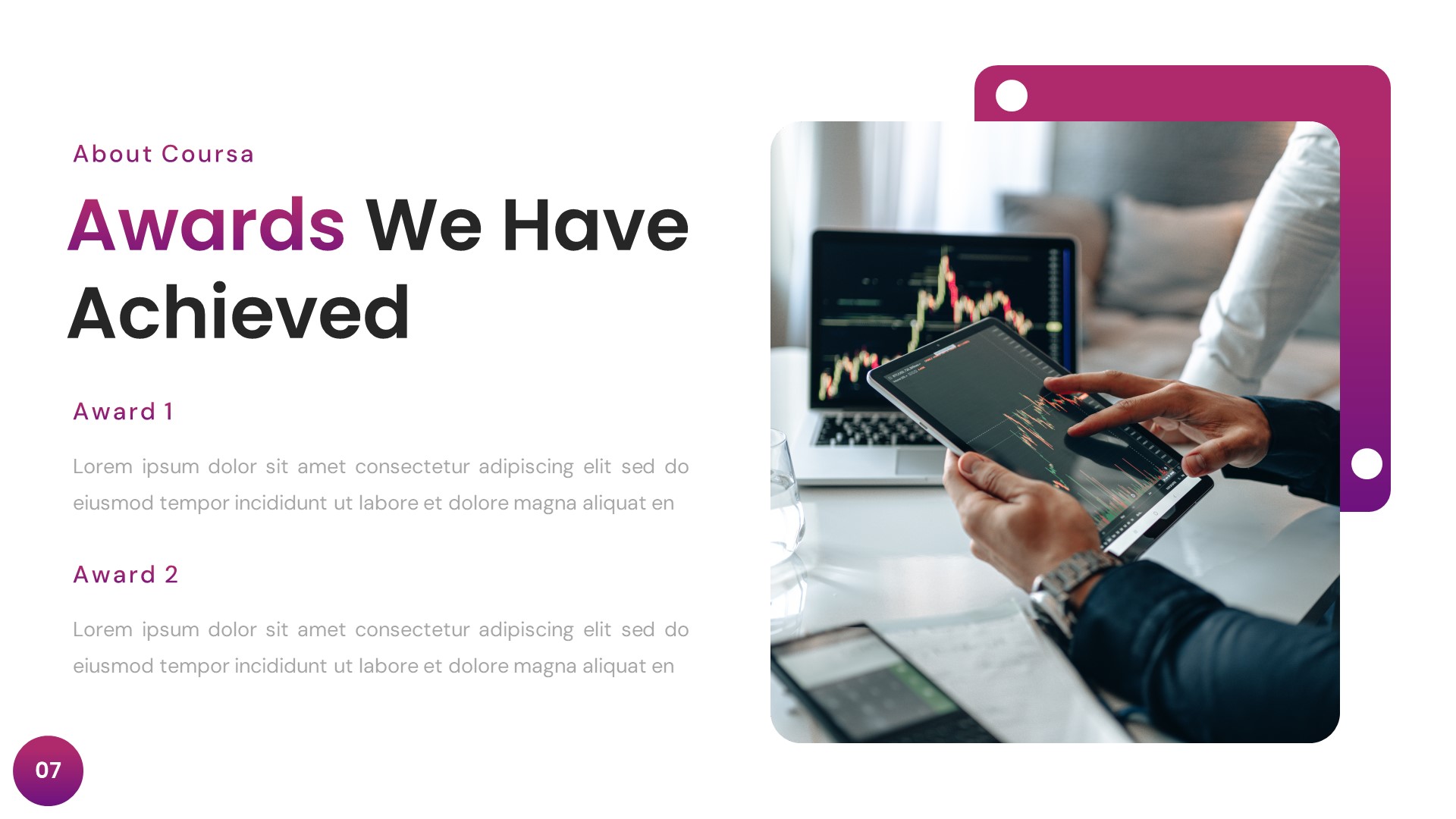 Coursa Education PowerPoint Template Presentation Templates