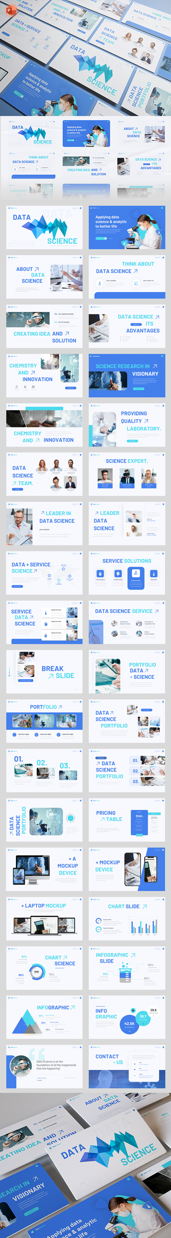 Data Science and Analytics PowerPoint Template