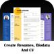 Create Resumes - Biodata and CV Maker for Job - Resume Builder App - CV Engineer - Resume Creator