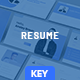 CV Resume Portfolio Presentation Keynote Template