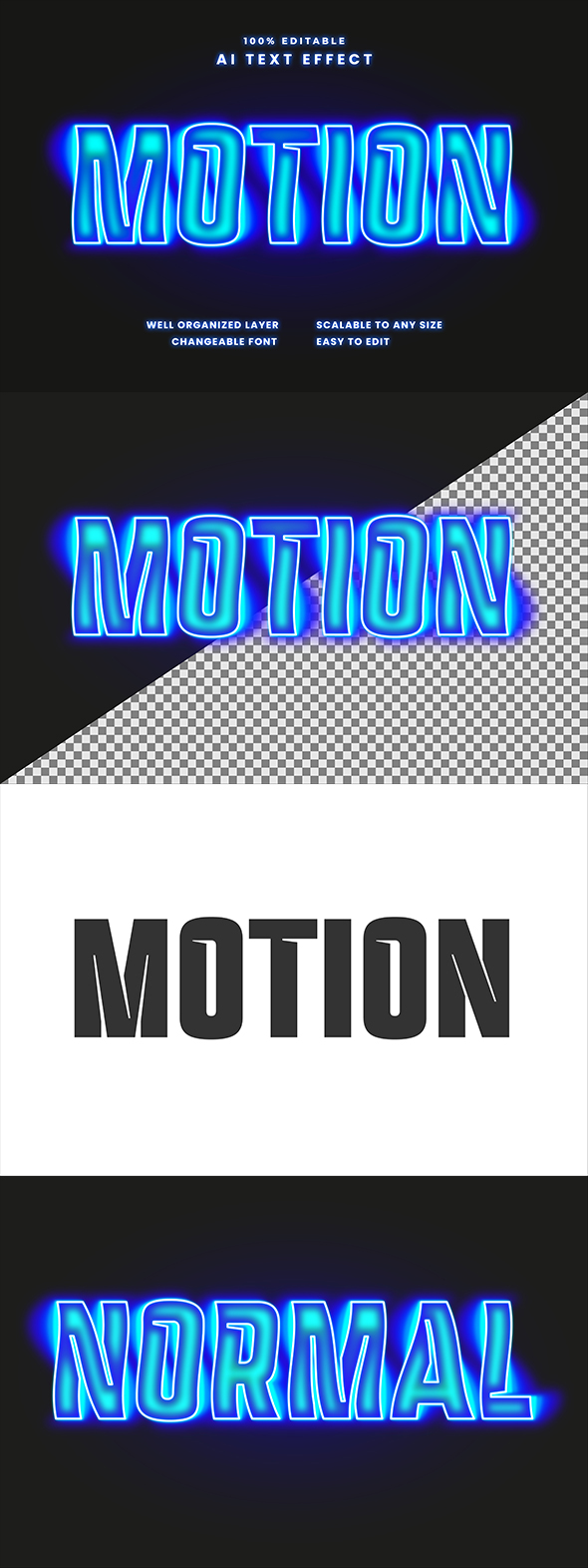 Motion Text Effect