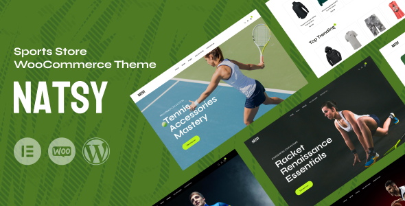 Natsy – Sports Store WooCommerce Theme