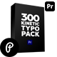 Kinetic Typography Pack for Premiere Pro - VideoHive Item for Sale