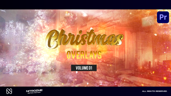 Christmas Overlays Vol. 01 for Premiere Pro
