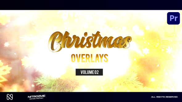 Christmas Overlays Vol. 02 for Premiere Pro