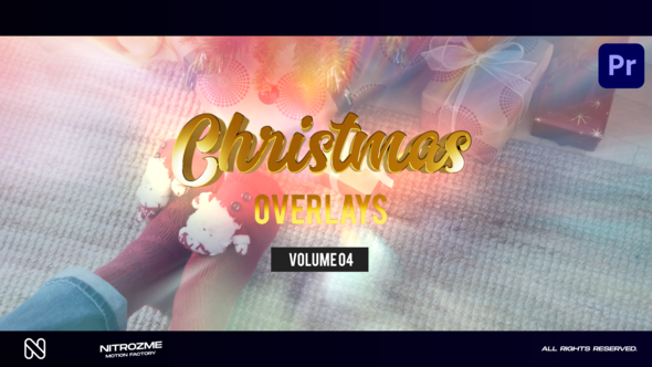 Christmas Overlays Vol. 04 for Premiere Pro