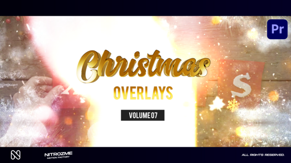 Christmas Overlays Vol. 07 for Premiere Pro