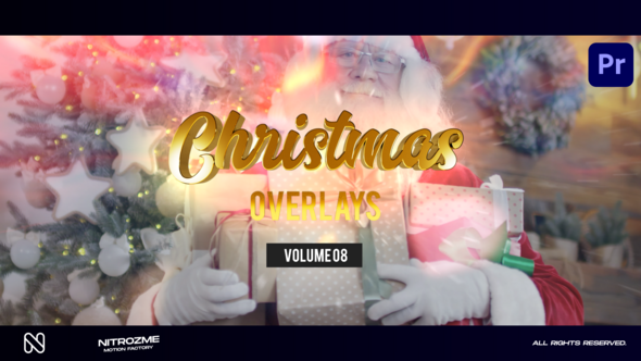 Christmas Overlays Vol. 08 for Premiere Pro