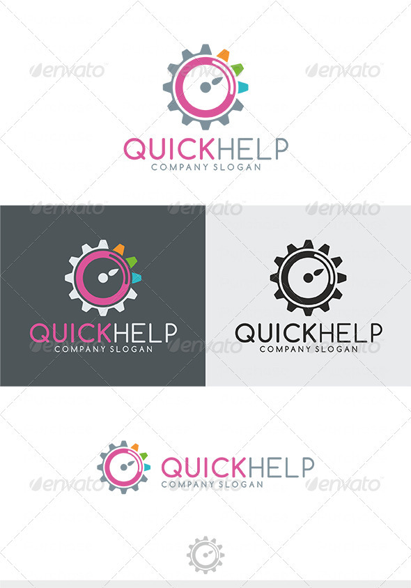 Quick Help Logo - Objects Logo Templates