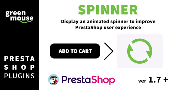 Spinner - improve PrestaShop User Experience