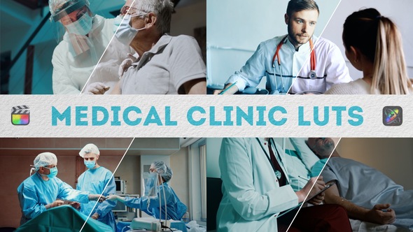 Medical Clinic LUTs | FCPX & Apple Motion