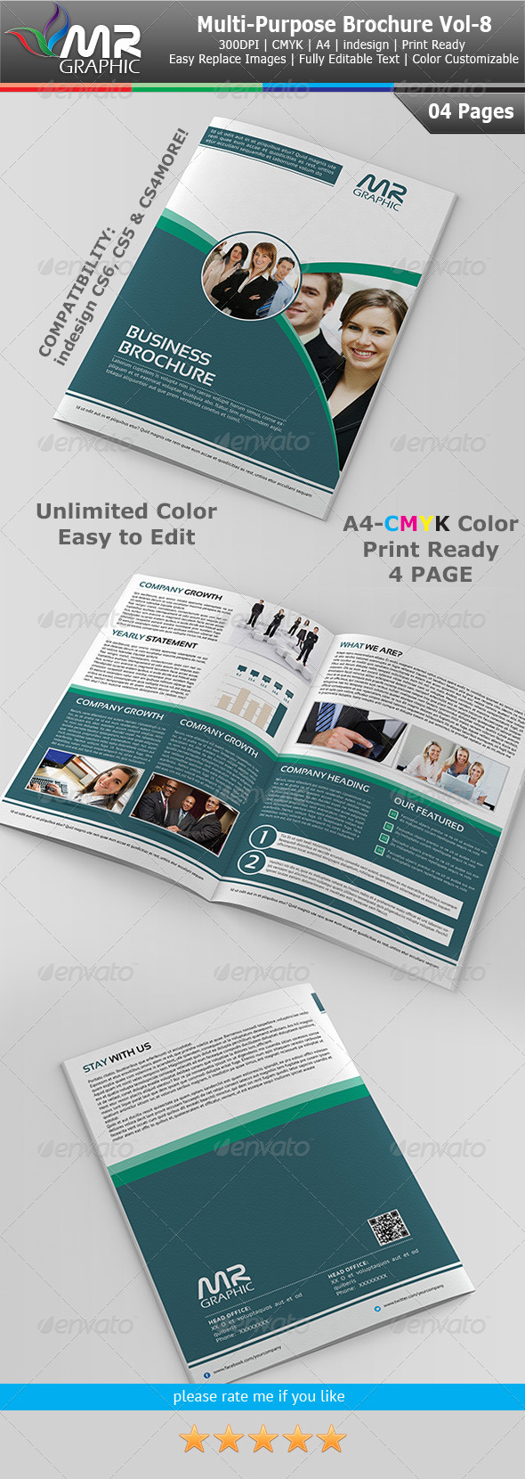 Multipurpose Business Brochure Vol-8 - Corporate Brochures