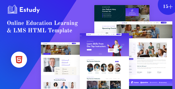 [DOWNLOAD]Estudy-Online Education Learning & LMS HTML Template
