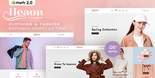 [DOWNLOAD]Heaon - Clothing & Fashion Responsive Shopify 2.0 Theme