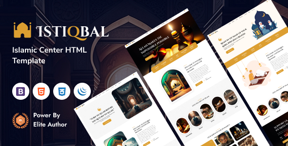 Istiqbal | Islamic Centre & Mosque HTML5 Template