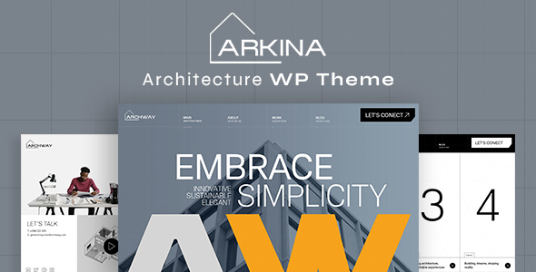 Arkina – Architecture WordPress Theme