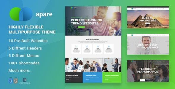 Apare - Responsive Multipurpose HTML5 Template By Codelayers | ThemeForest