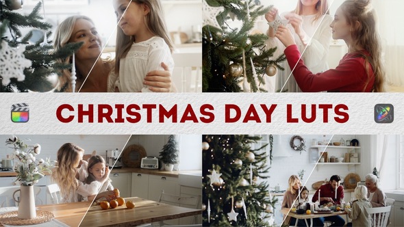 Christmas Day LUTs | FCPX & Apple Motion