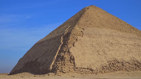 The Bent Pyramid Is an Ancient Egyptian Pyramid Located at the Royal Necropolis of Dahshur alt