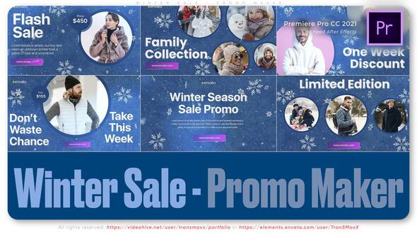 Winter Sale - Promo Maker
