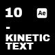 Kinetic Text - VideoHive Item for Sale