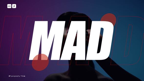 Typography Titles | After Effects Titles template preview