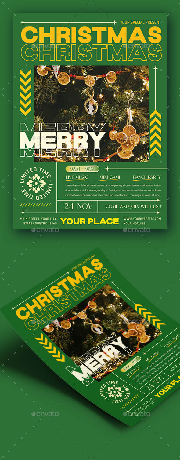 [DOWNLOAD]Christmas Party Flyer