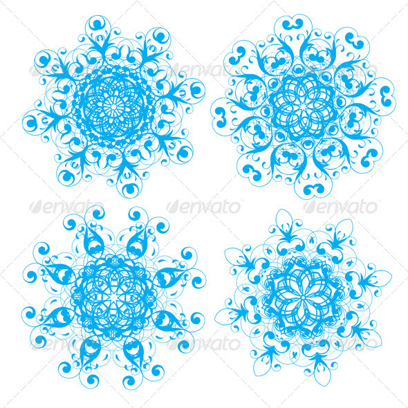 Snowflakes - Christmas Seasons/Holidays