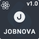 Jobnova - React Js Job Board, Job Portal and Job Listing Template