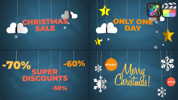 Christmas Sale Promo for FCPX