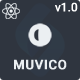 Muvico - React Js Personal & Minimal Portfolio Template