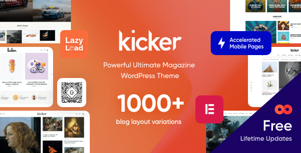 Kicker - Blog Magazine Theme