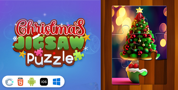 Christmas Jigsaw Puzzles [ Construct 3 , HTML5]