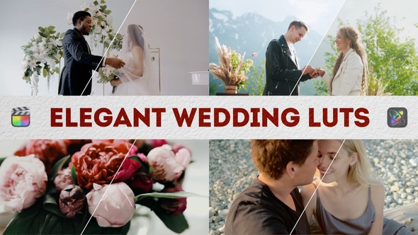 Elegant Wedding LUTs | FCPX & Apple Motion