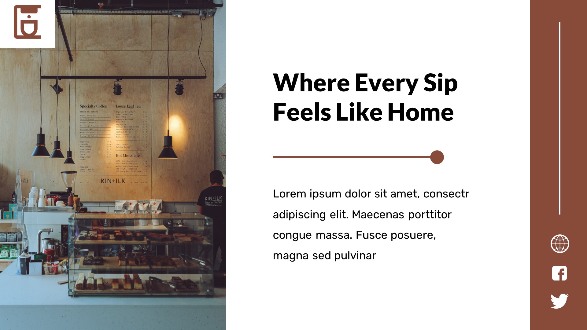 Ngopiyay - Coffee Shop & Cafe Google Slides Template, Presentation ...