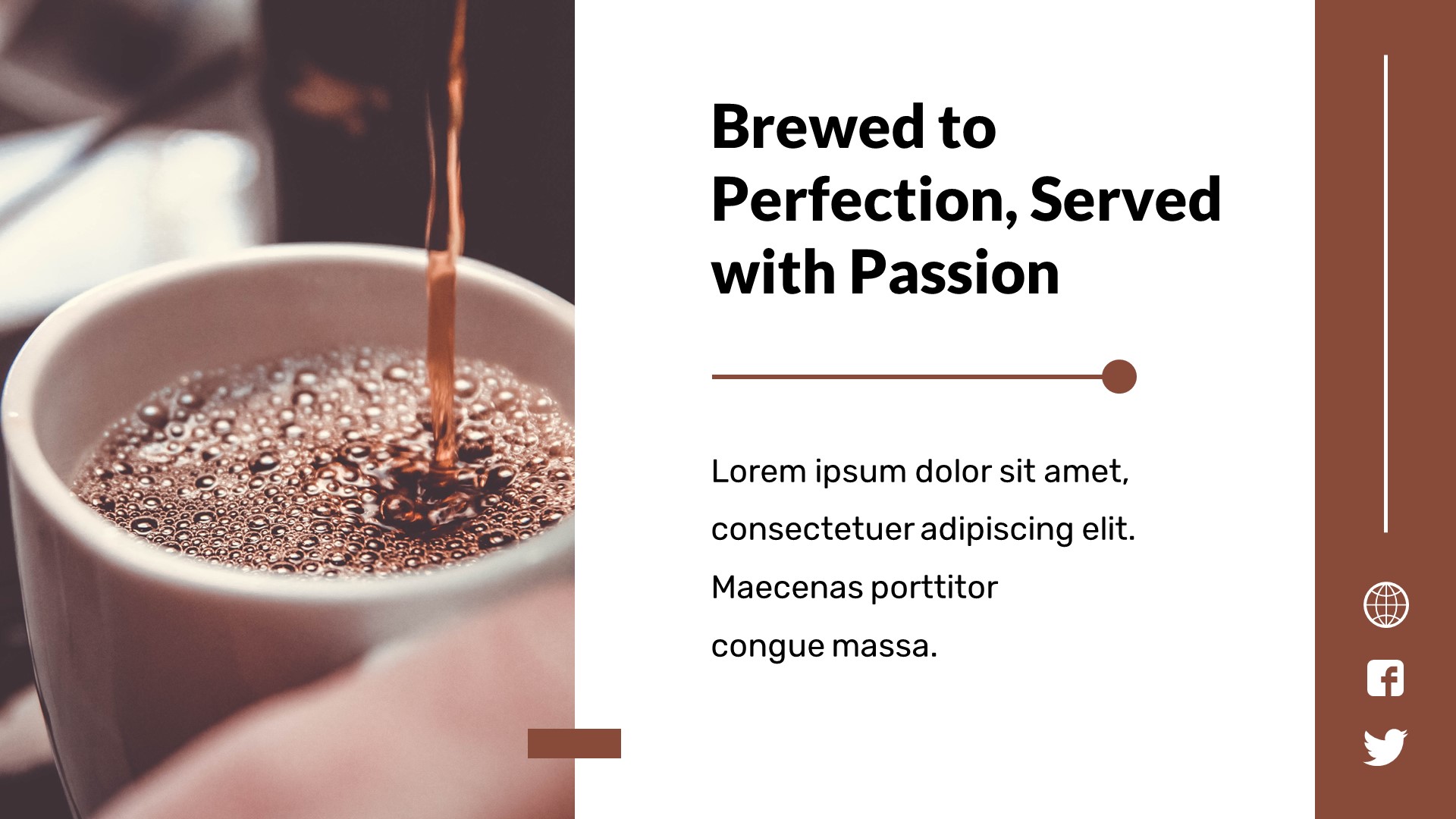 Ngopiyay - Coffee Shop & Cafe Google Slides Template, Presentation ...