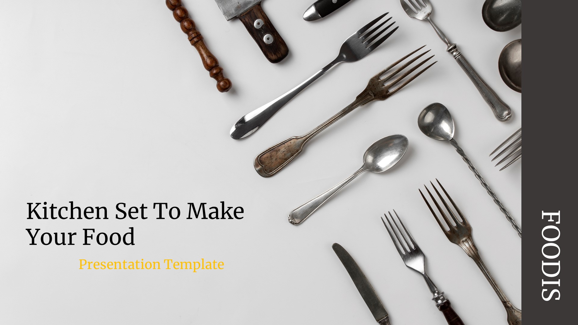 Foodis - Food & Restaurant Google Slides Template, Presentation Templates