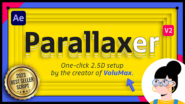 PARALLAXER 2, One click 3D Parallax Script, Add Ons