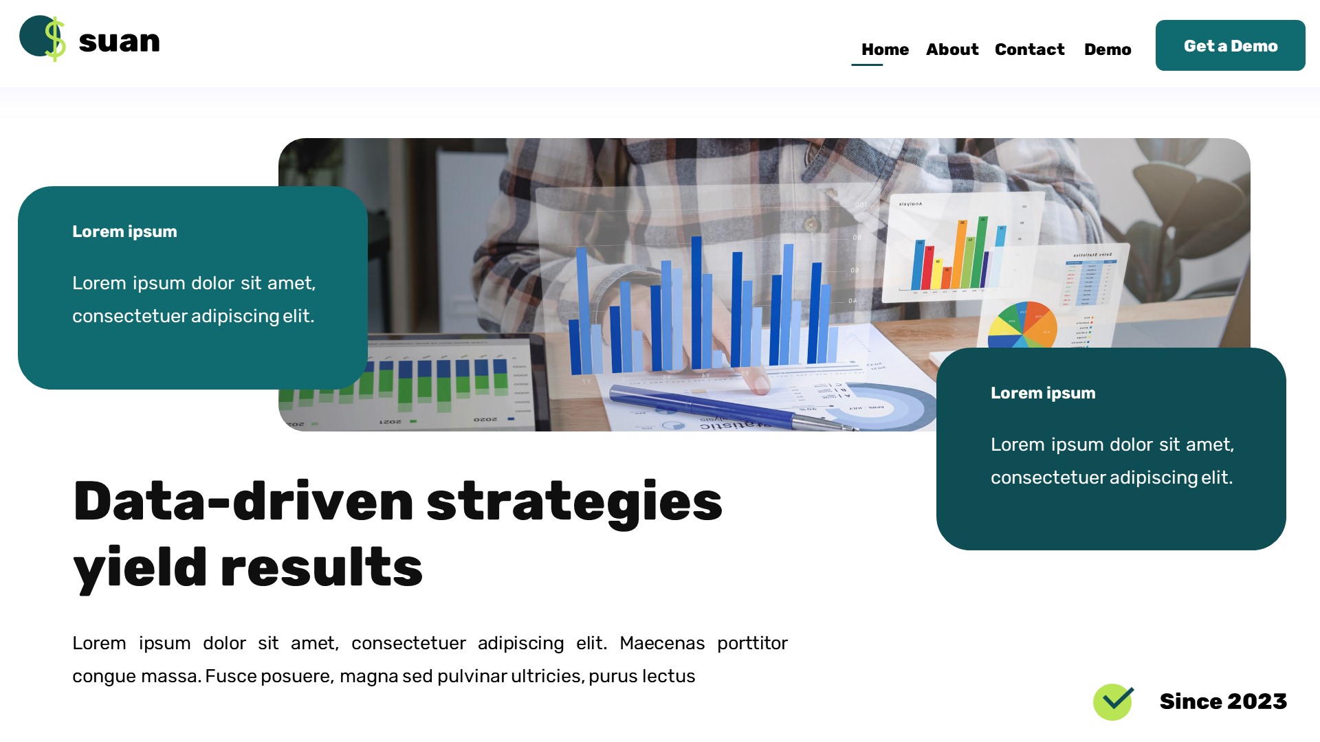 Suan - Marketing Plan Google Slides Template, Presentation Templates