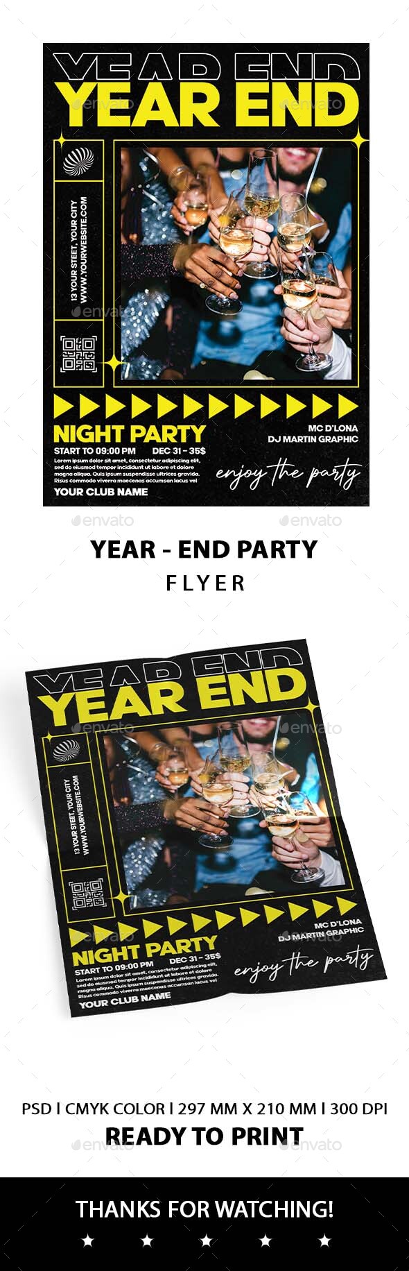 [DOWNLOAD]Year End Party Flyer