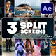 Multiscreen Transitions - 3 Split Screen - VideoHive Item for Sale