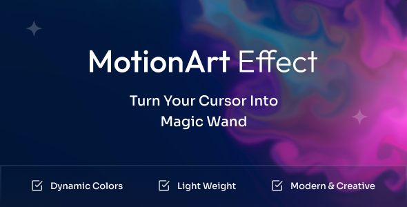 Motion Art For Elementor WordPress Plugin